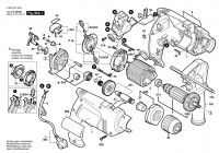 Bosch 0 603 337 803 Psb 450 Re Percussion Drill 230 V / Eu Spare Parts